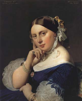 Jean Auguste Dominique Ingres Portrait of Delphine Ingres,nee Ramel (mk04)